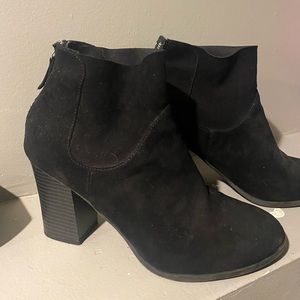 Black booties